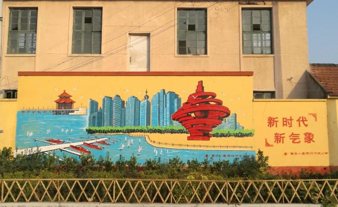 畫面無聲卻有意 文化街道美鄉村——青島一建集團有限公司幫扶建設美麗新農村