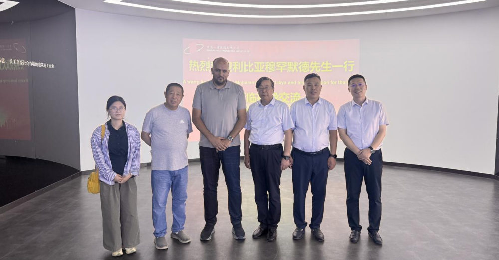 利比亞·班加西醫院項目建設單位代表Abuzaid Mohammed 蒞臨集團公司考察指導