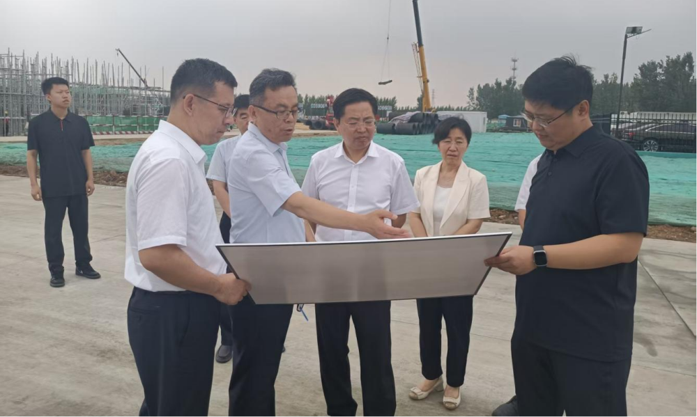 膠州市領導接連視察龐仕國際海洋深藍產業基地項目 助力海洋經濟發展